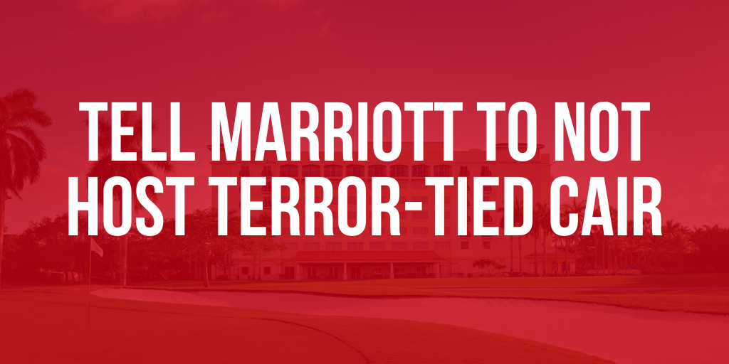 Tell Marriott To Cancel CAIR 