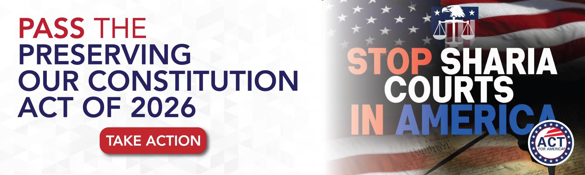 Stop Sharia Courts in America